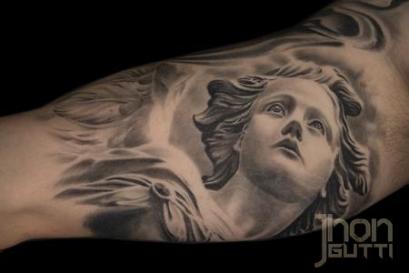 Tattoos - ANGEL STATUE - 109821